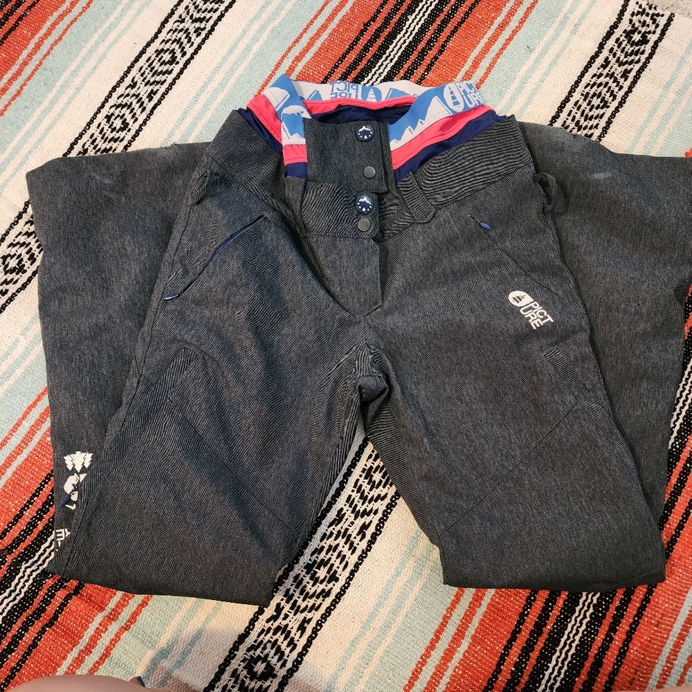 Picture Organic Clothing Highwaist Women's Ski Pants Size Small